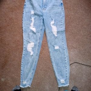Womens size 9 high waisted jeans